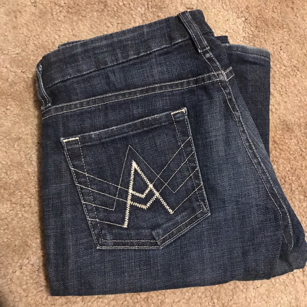 A pocket boot cut 7 for all mankind jeans